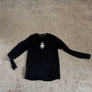 Adidas Orlando City Black Long Sleeve Men's Shirt Size L